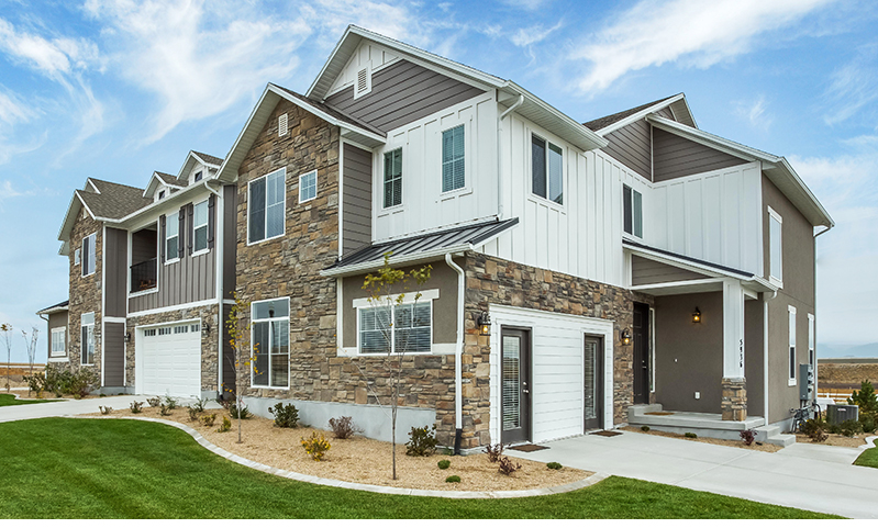 Creekside Townhomes West Jordan Ut Bach Homes