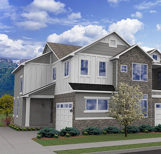 Creekside Townhomes West Jordan Ut Bach Homes