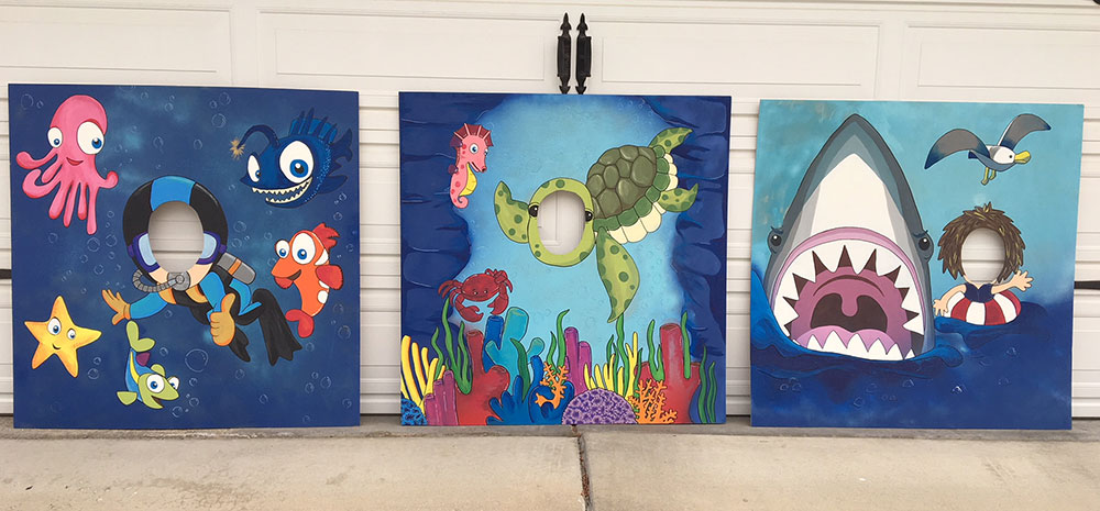 underwater photo backdrops
