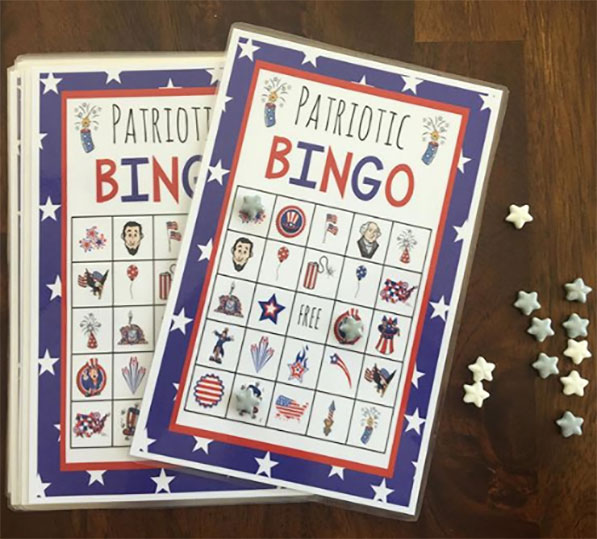 patriotic bingo