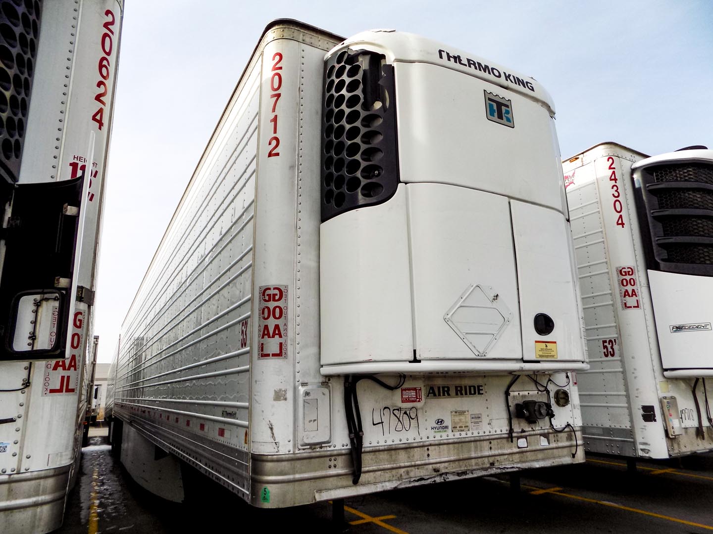 2013 Hyundai Reefer Utility Trailer Sales of Utah